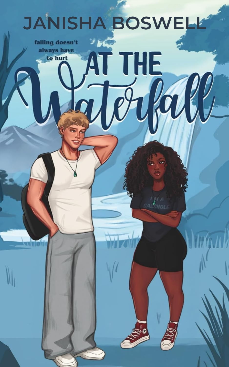 At the Waterfall: A multiracial forced proximity romance. (The Soulmate Effect)